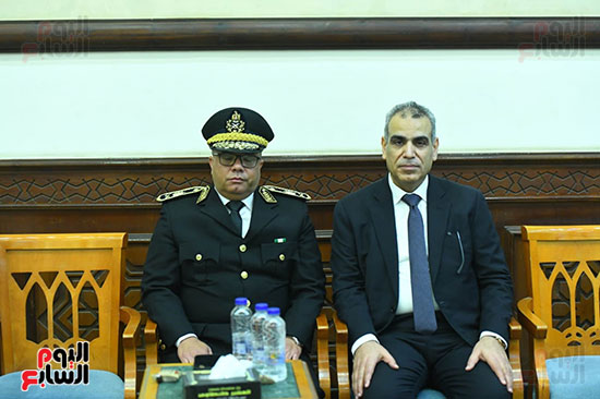 مندوب رئاسة الجمهورية والدكتور عبد الواحد النبوي وزير الثقافة الاسبق