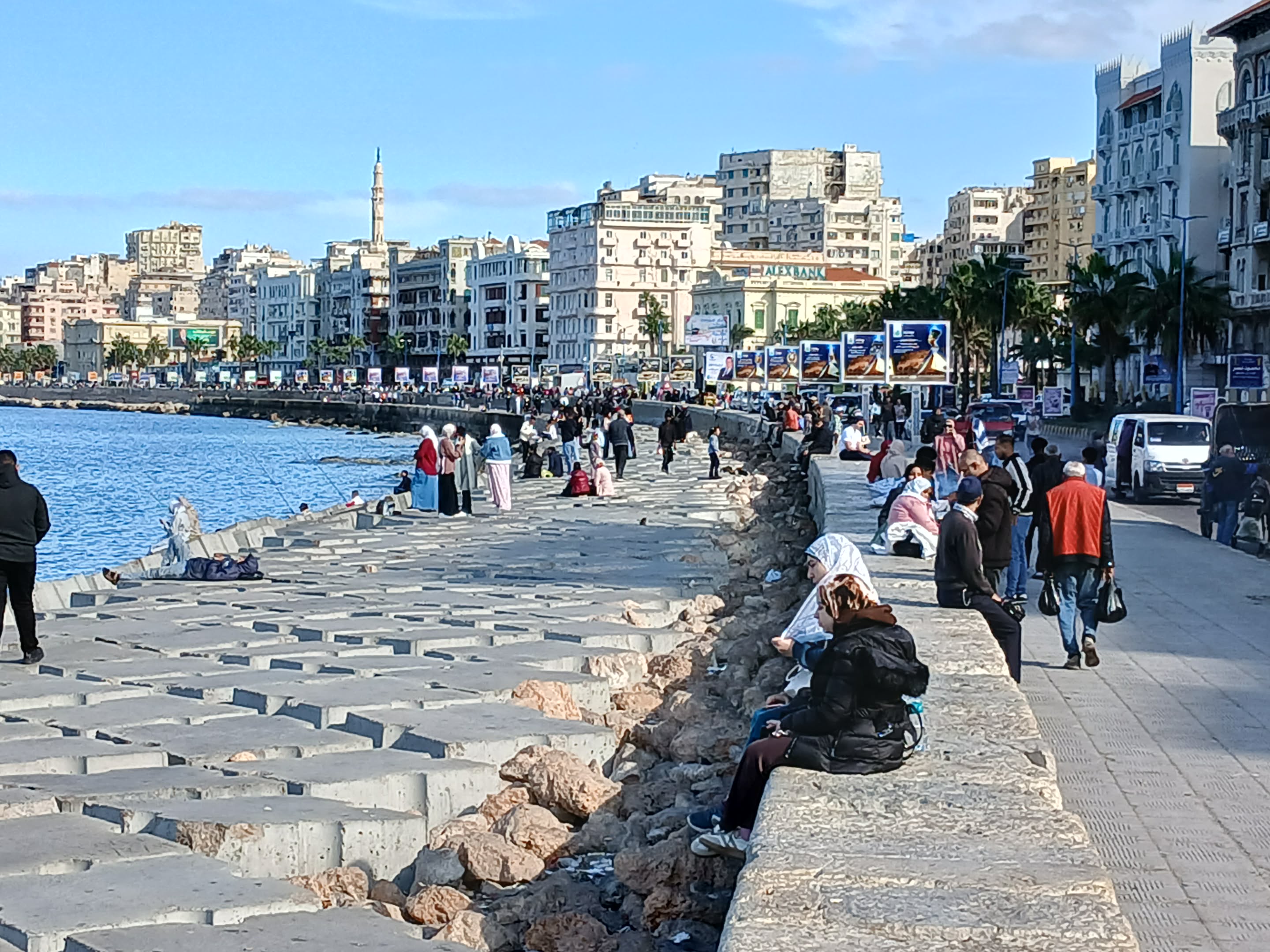 طقس  ودرجات الحرارة في الإسكندرية