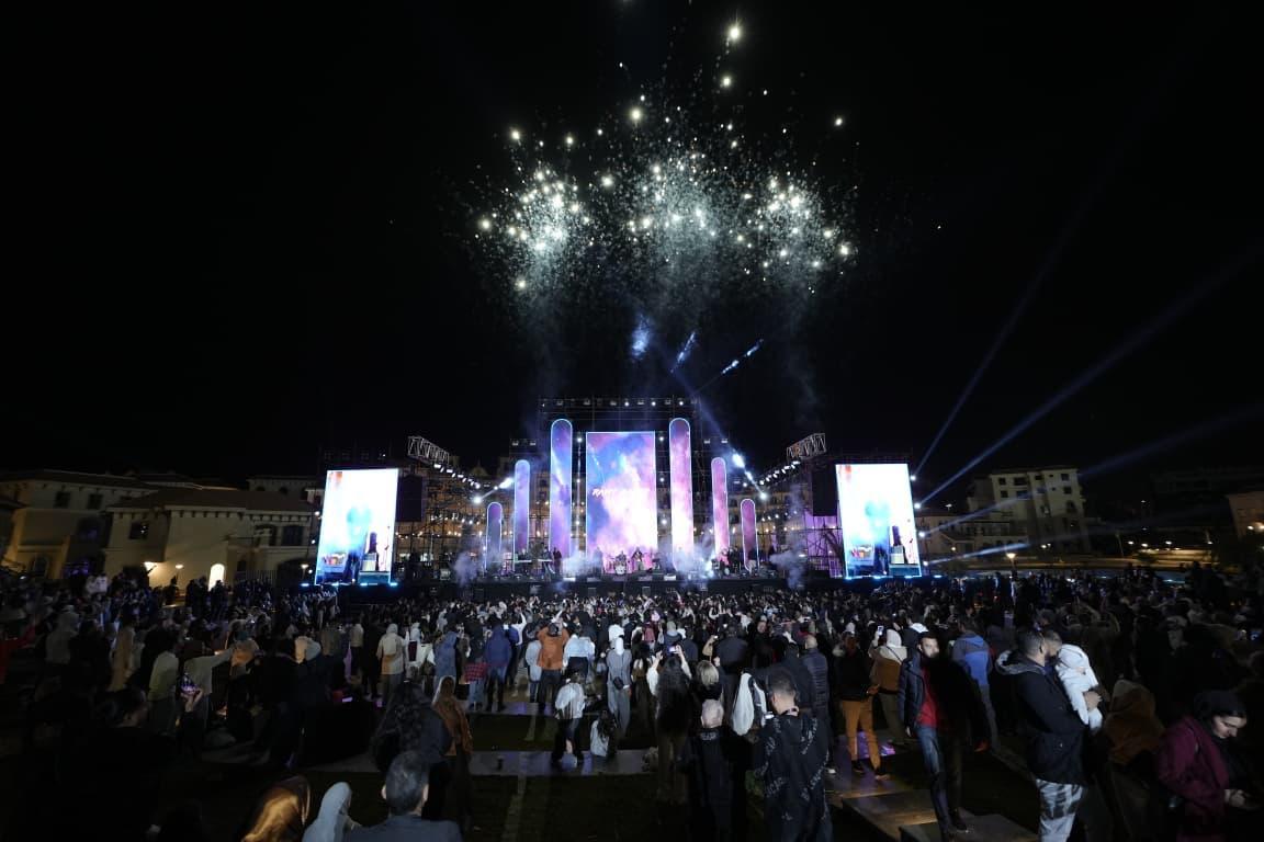 رامي صبري يحي حفل افتتاح The Village  أحدث وجهات التسوق والترفيه بالعاصمة الجديدة (1)