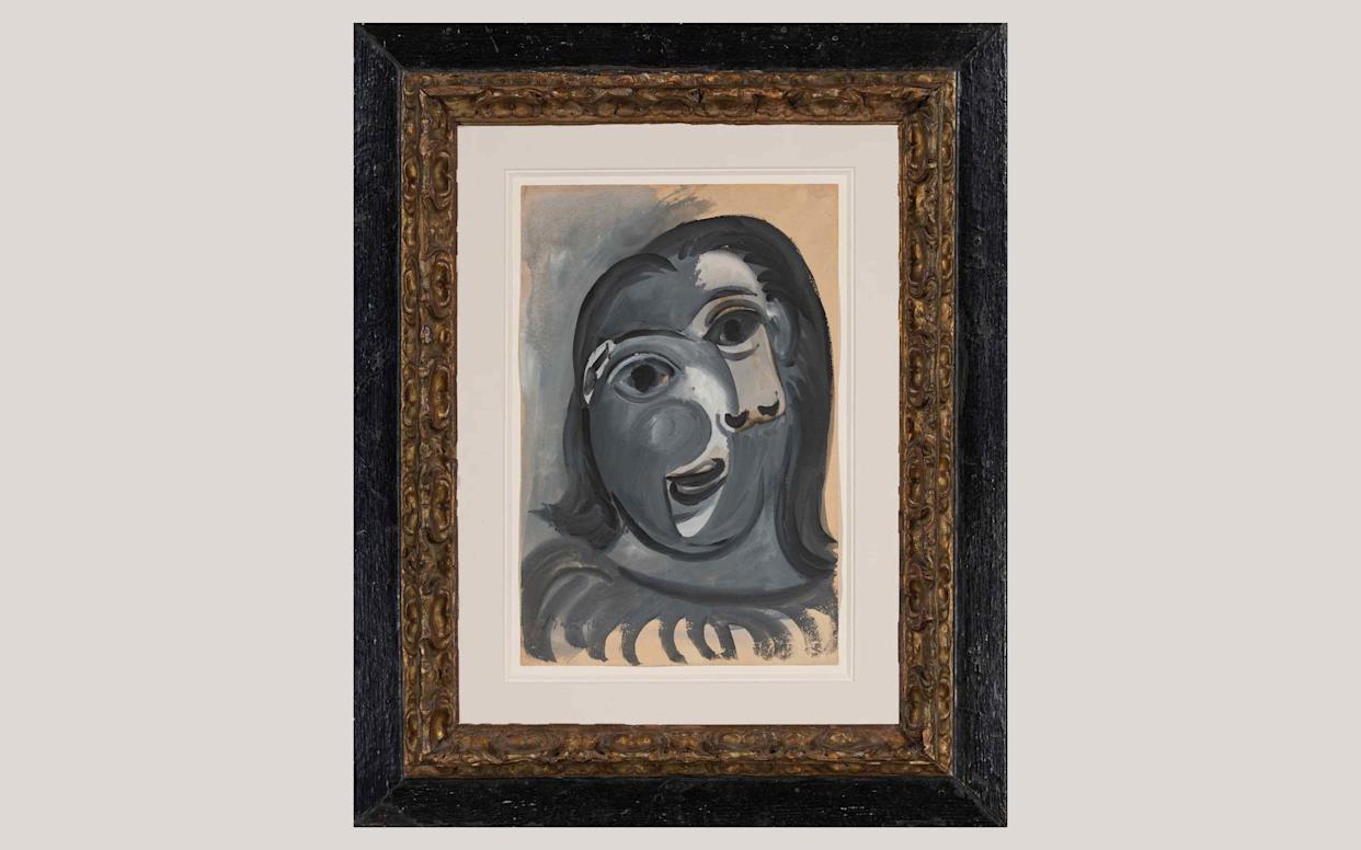 لوحة رأس امرأة