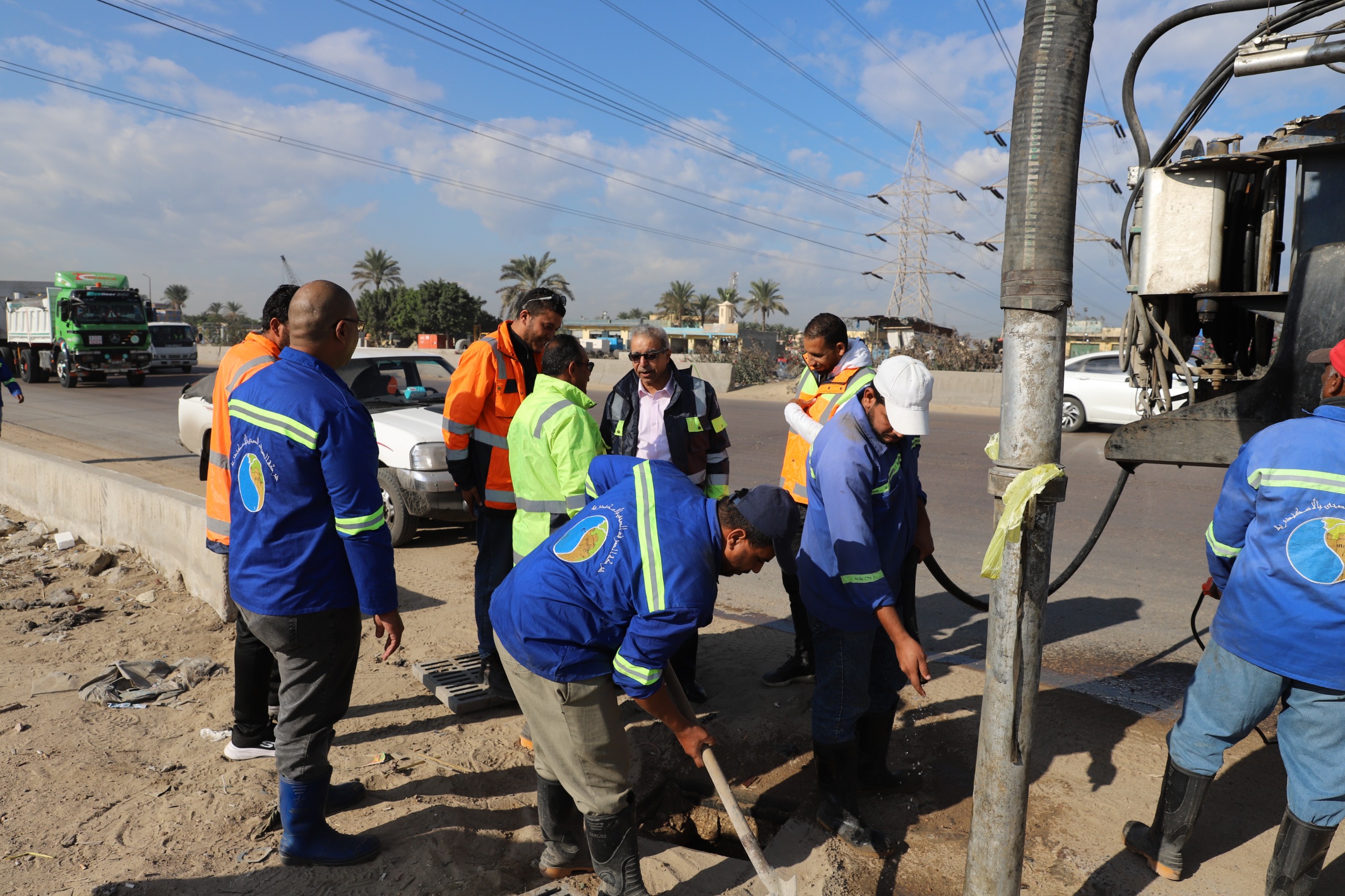 استمرار أعمال التطهير