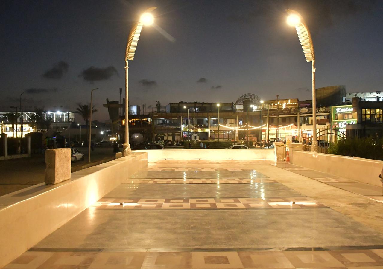 الاضاءات في بورسعيد