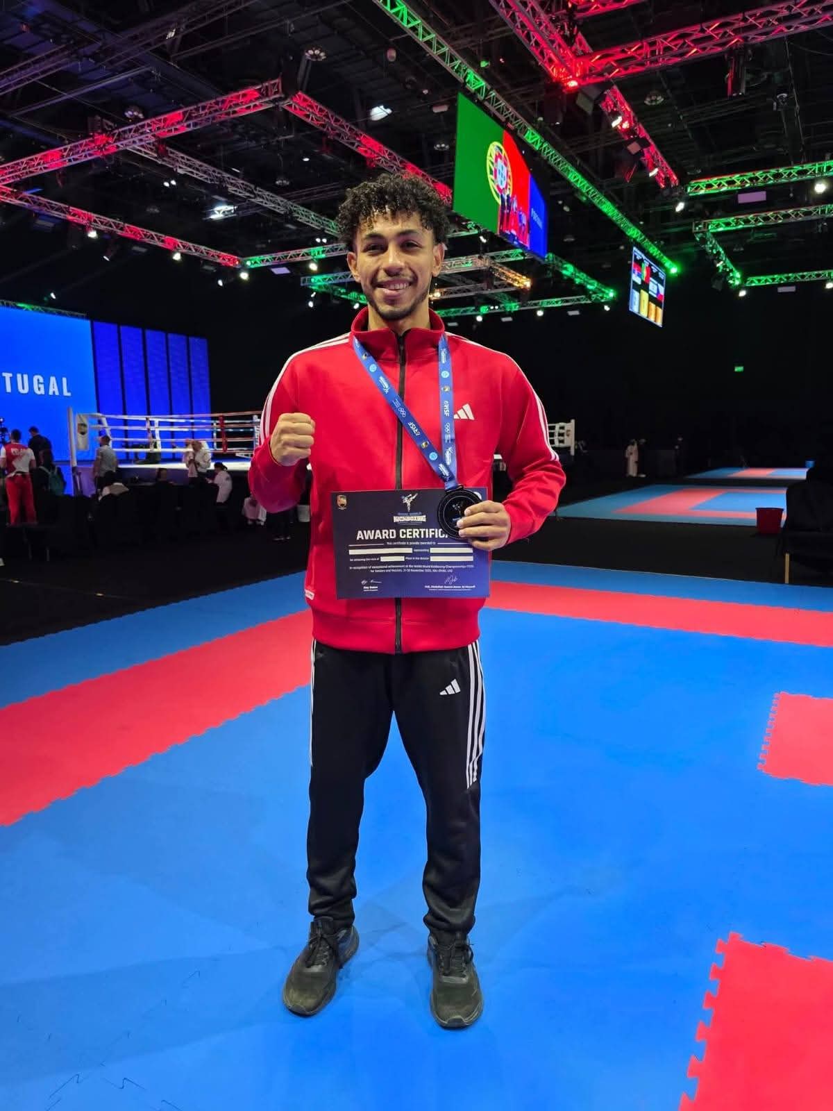 ابن مركز قليوب يحصد برونزية العالم للكيك بوكسينج في أبوظبي ابن مركز قليوب يحصد برونزية العالم للكيك بوكسينج في أبوظبي