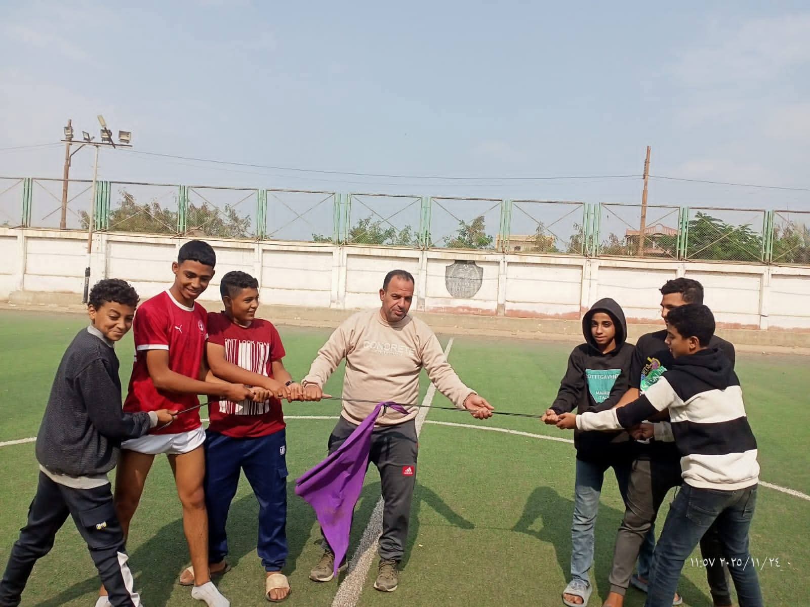 مسابقات شد الحبل ببنى سويف