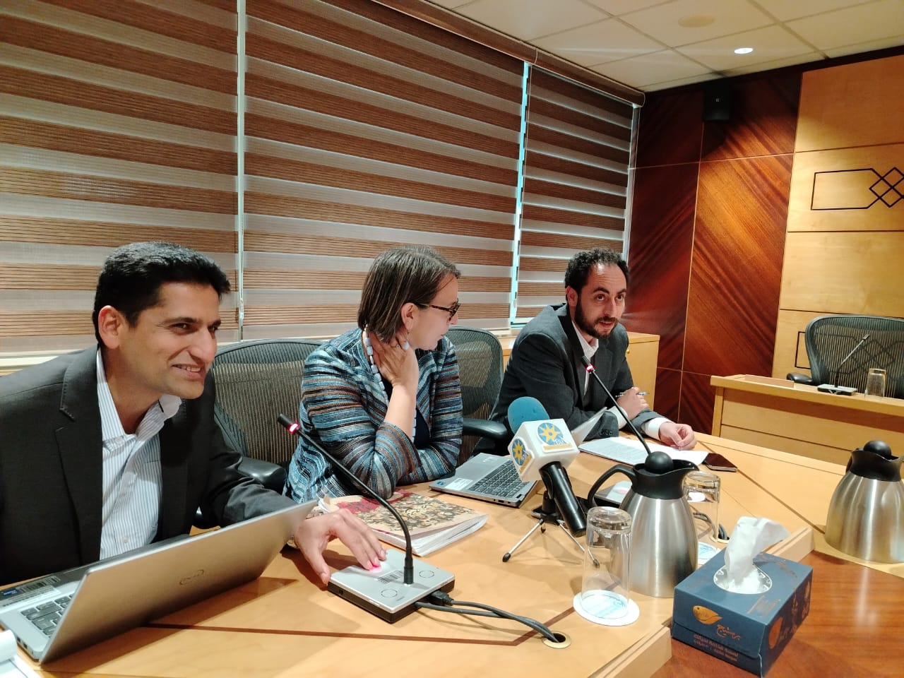 خبراء الصحة العالمية خلال فعالية احتفالية اليوم العالمى للإيدز خبراء الصحة العالمية خلال فعالية احتفالية اليوم العالمى للإيدز