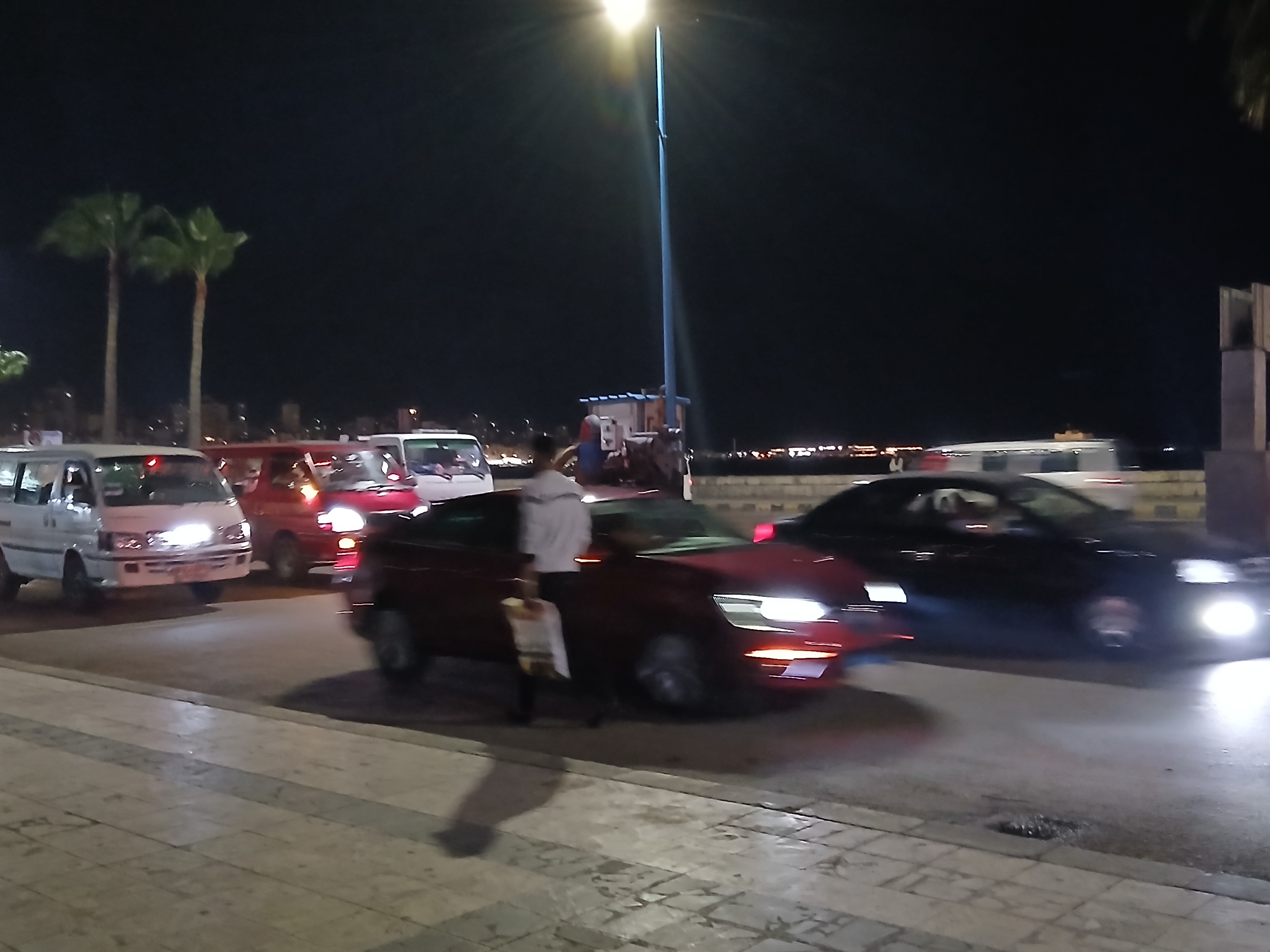 حالة الطقس  ليلا