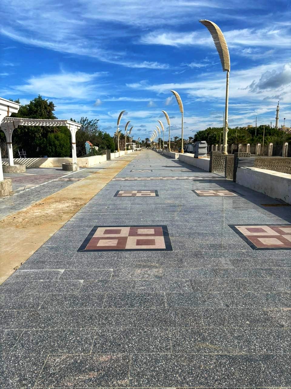 جانب من الكورنيش