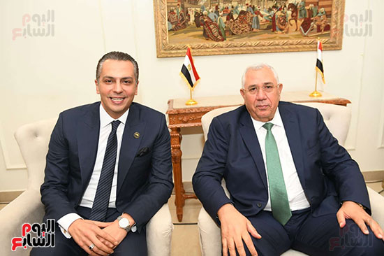 النائب أحمد عبد الجواد والسيد القصير