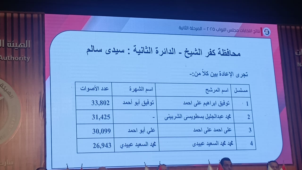 الدائرة الثانية كفر الشيخ