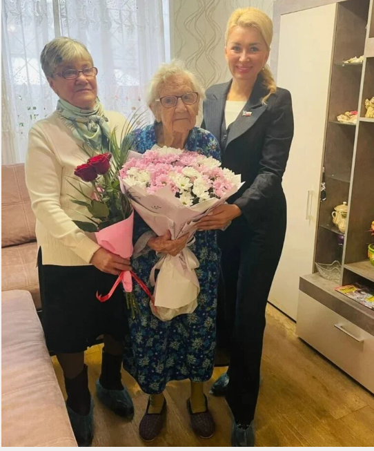 المعمرة الروسية التي توفت