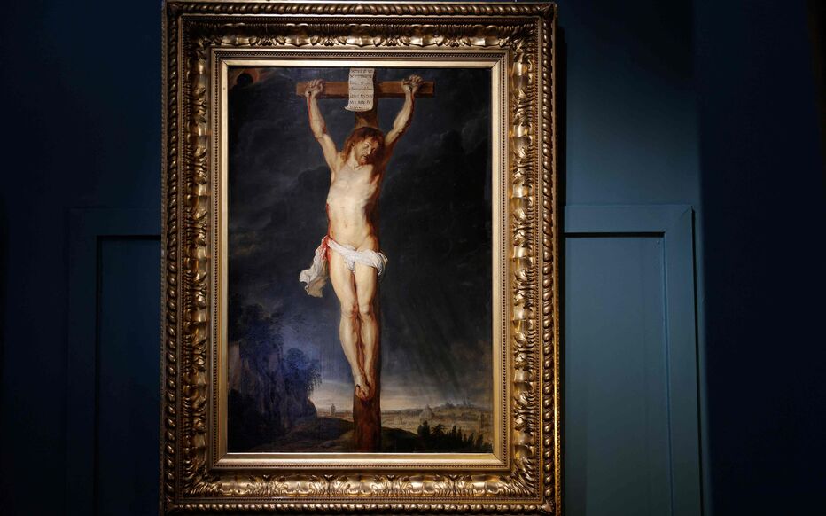 لوحة المسيح على الصليب