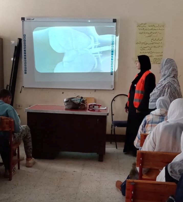 عرض ثلاثة أفلام على الطلاب للتوعية بمخاطر الإدمان