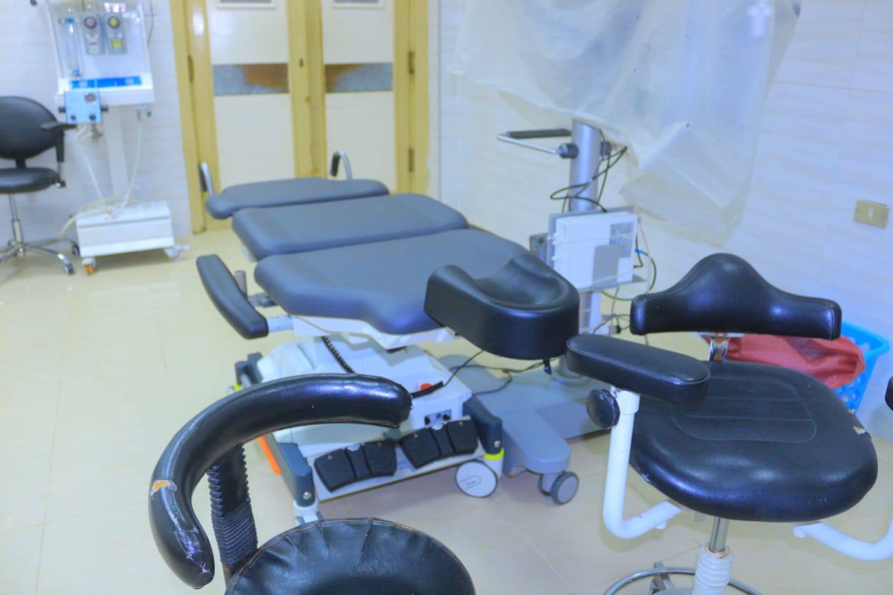 العيادة من الداخل 