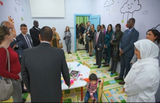 وفد دبلوماسي يزور مركز الإصلاح والتأهيل بالعاشر من رمضان (8)