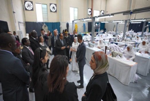 وفد دبلوماسي يزور مركز الإصلاح والتأهيل بالعاشر من رمضان (4)