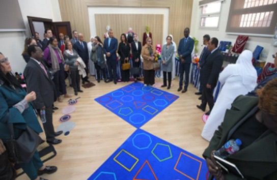 وفد دبلوماسي يزور مركز الإصلاح والتأهيل بالعاشر من رمضان (12)