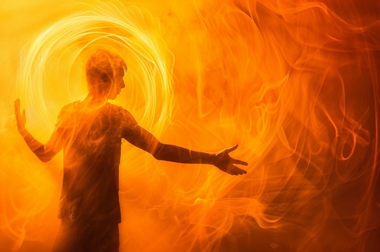 اللون البرتقالي في الحلم