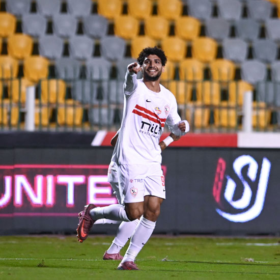 احتفال عمر ناصر بالهدف