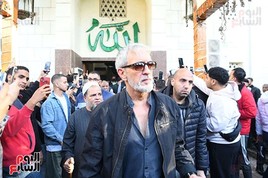 فراس سعيد في جنازة سميةا لالفي