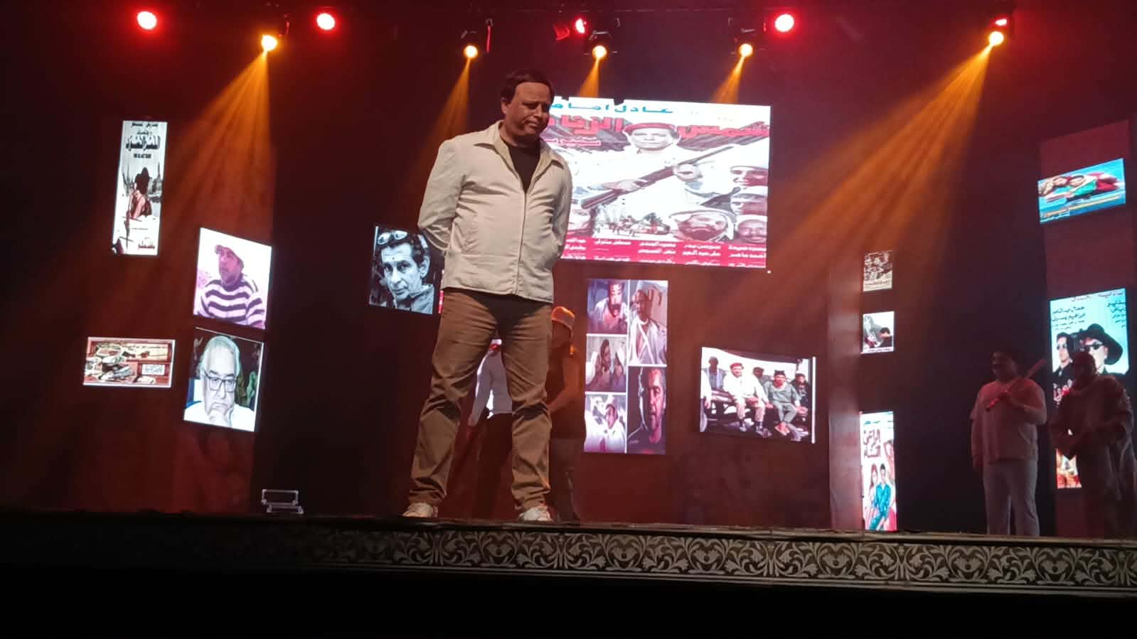 تامر عبد المنعم يجسد شخصية عادل امام