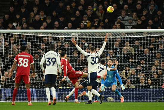 مباراة ليفربول وتوتنهام