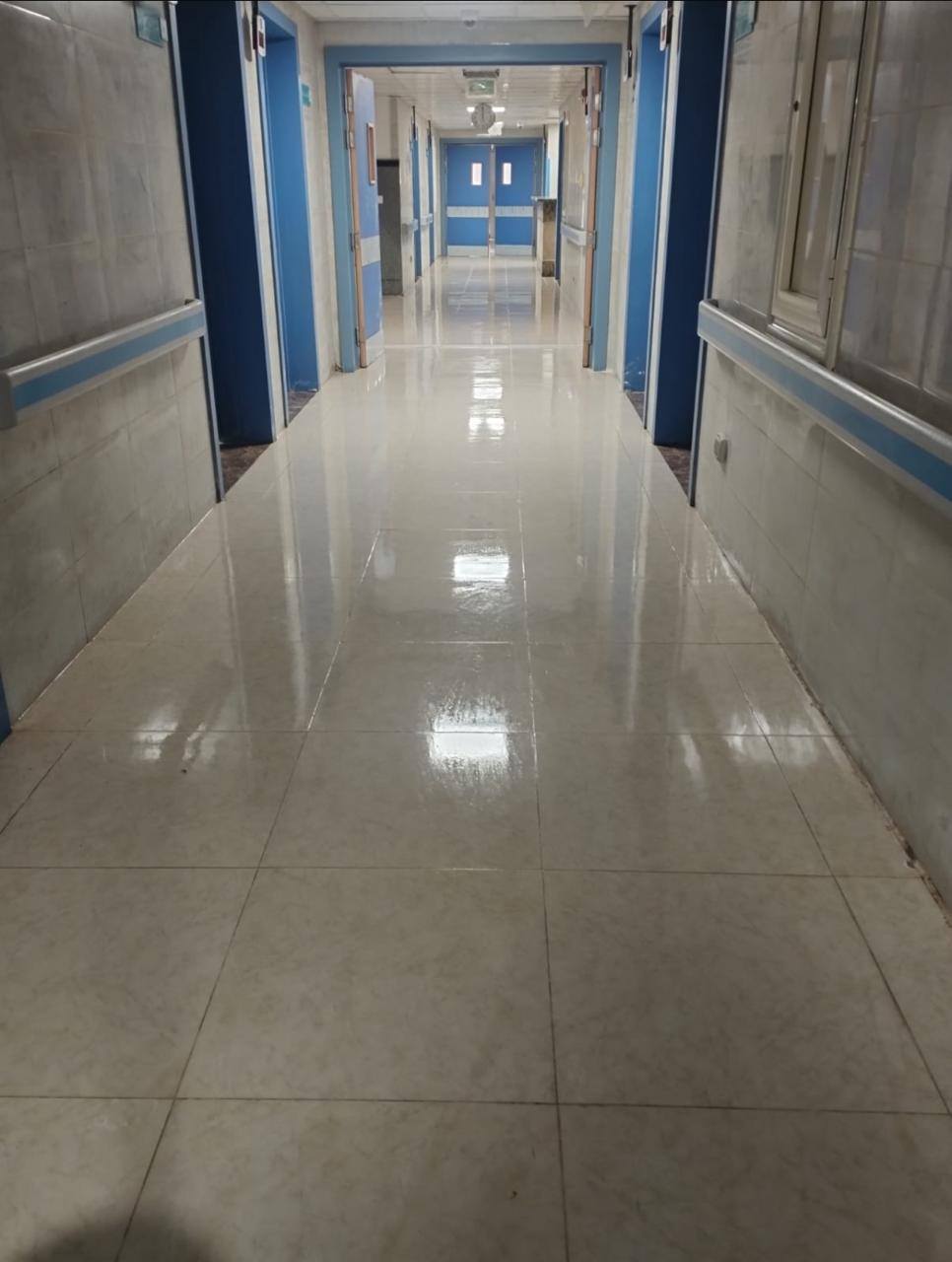 طرقات المستشفى الداخلية