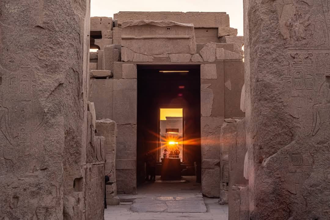 ظاهرة تعامد الشمس على معابد الكرنك