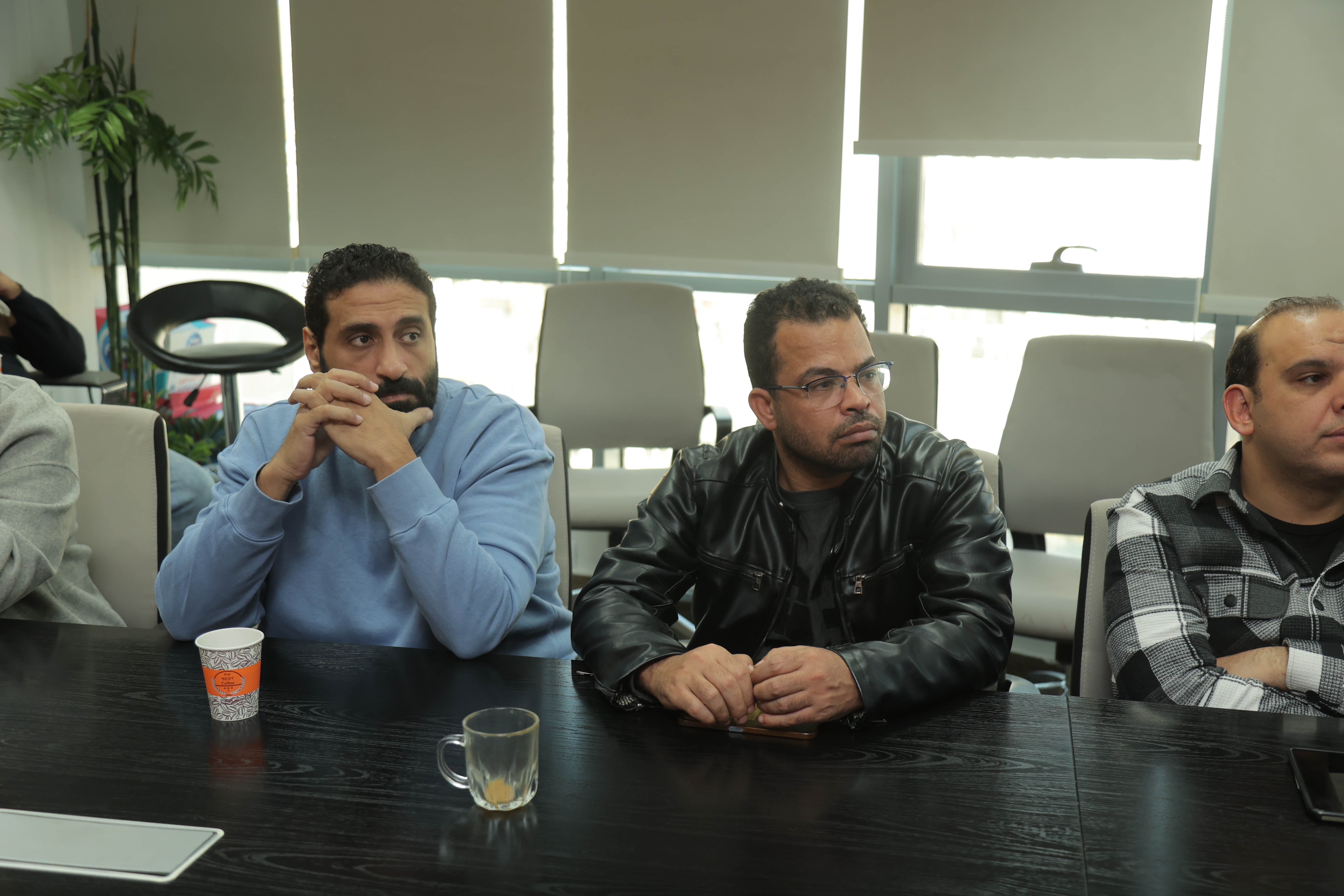 الزملاء فى اليوم السابع يتابعون الورشة الزملاء فى اليوم السابع يتابعون الورشة