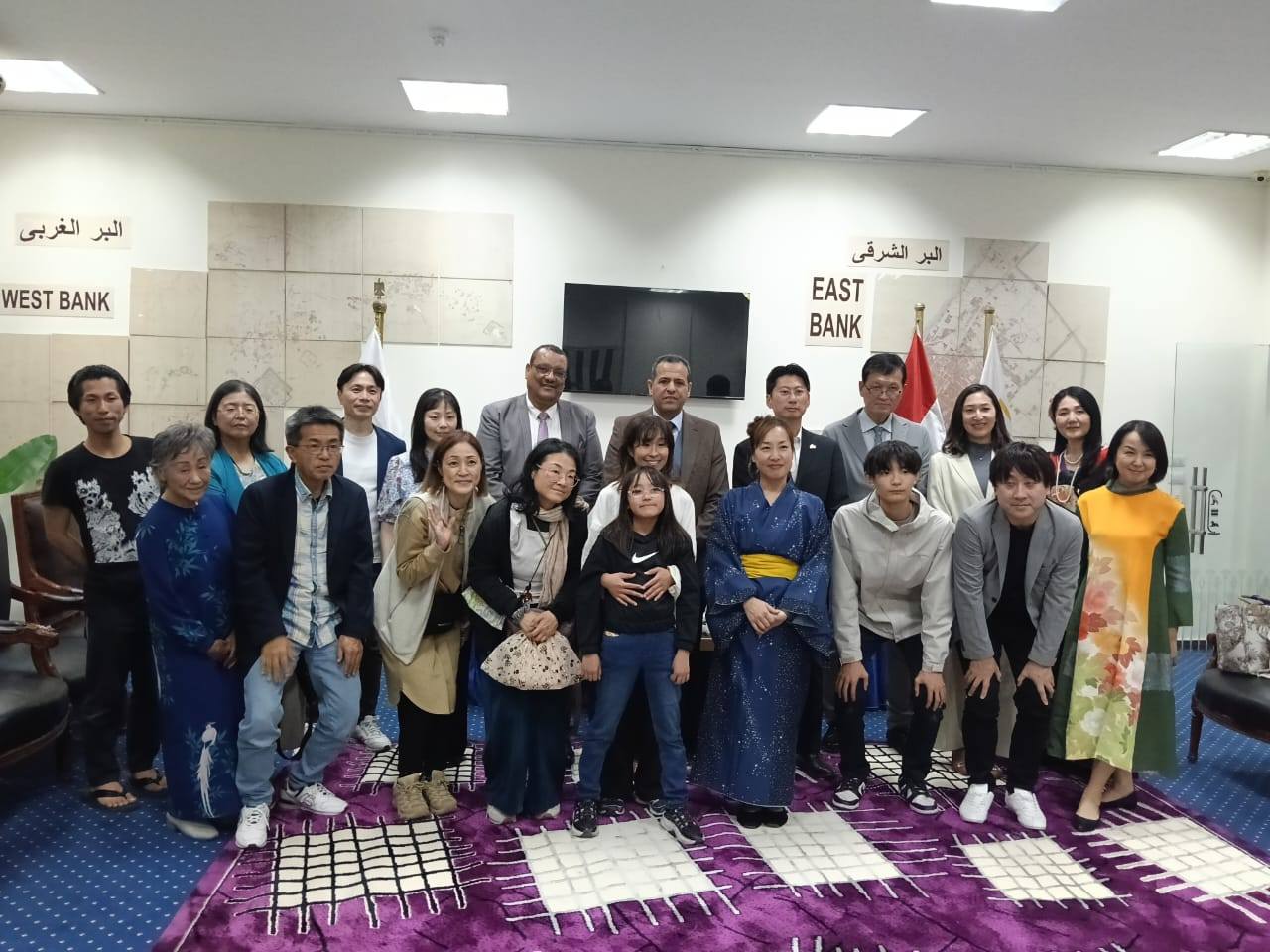 فعاليات اليوم الثقافي الياباني فى مكتية مصر العامة بالكرنك