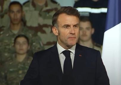 الرئيس الفرنسي ماكرون