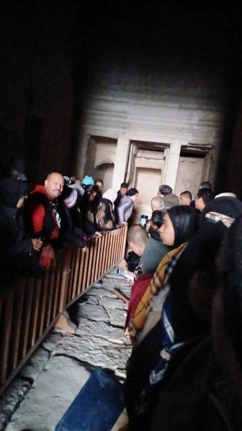 الشمس تغيب عن قدس الأقداس بمعبد قصر قارون (3)