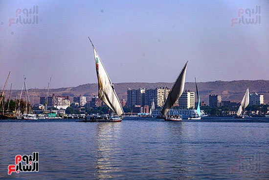 نهر النيل فى أسوان