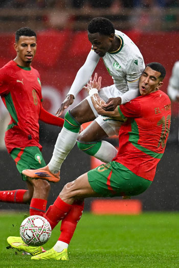 جانب من المباراة