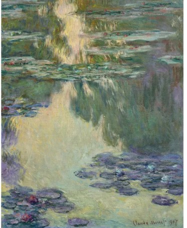 لوحة كلود مونيه عام 1907