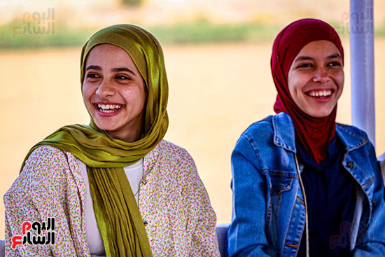 ابتسامة من المشاركين