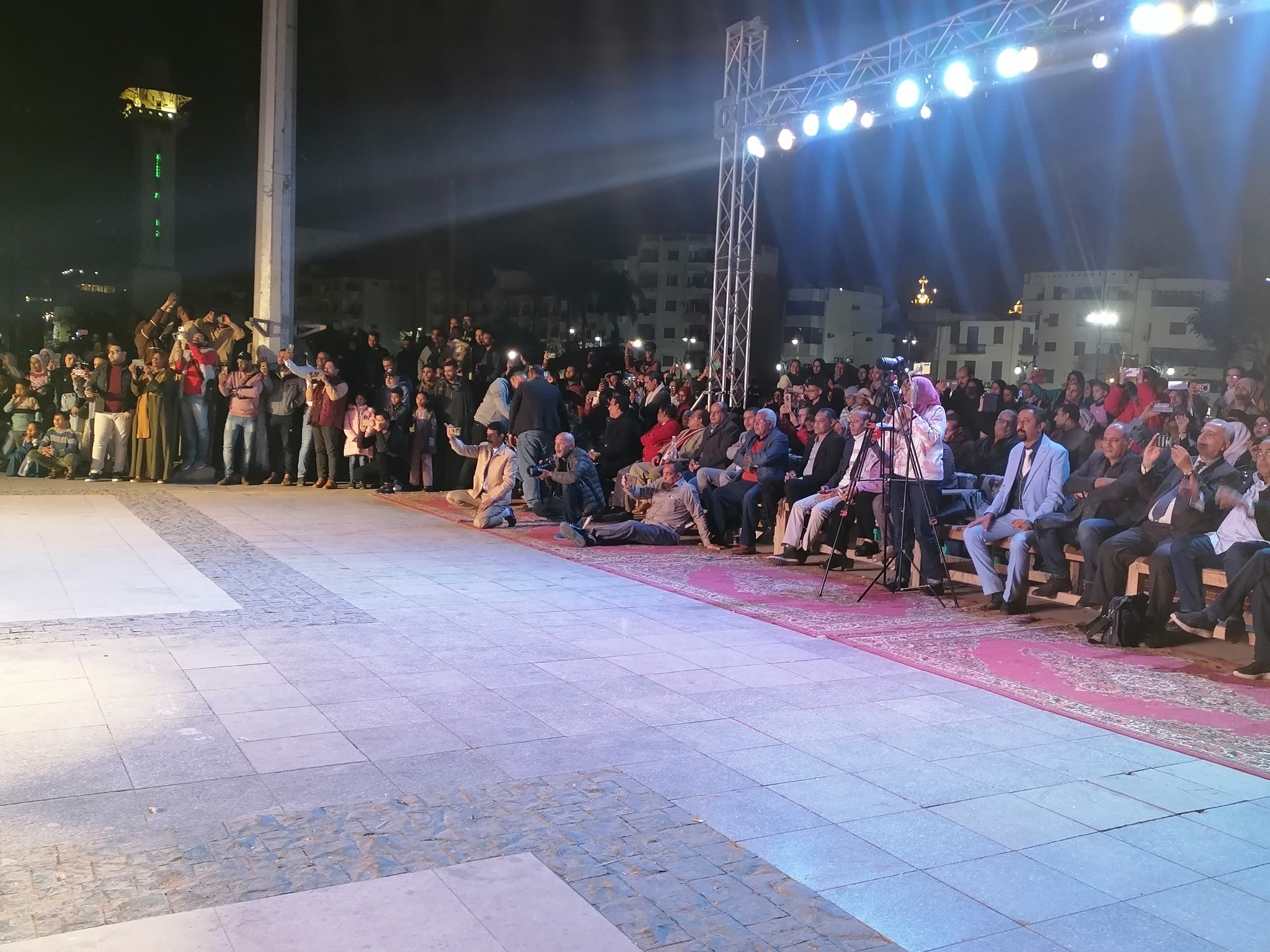 استمتاع المواطنين فى فعاليات مهرجان التحطيب بالأقصر