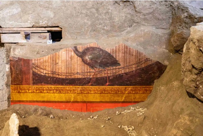 لوحة جدارية بقصر بوبايا