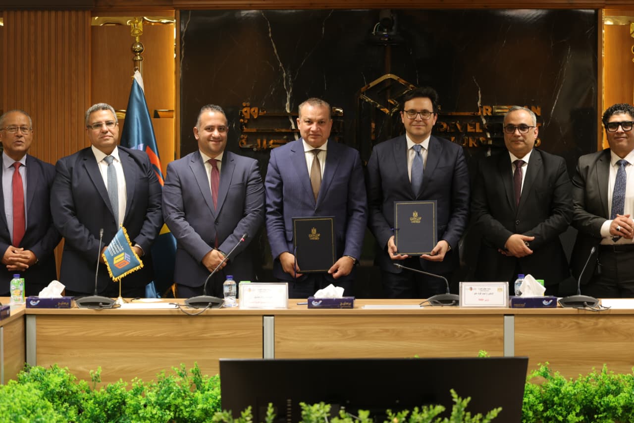 أثناء توقيع بروتوكول التعاون