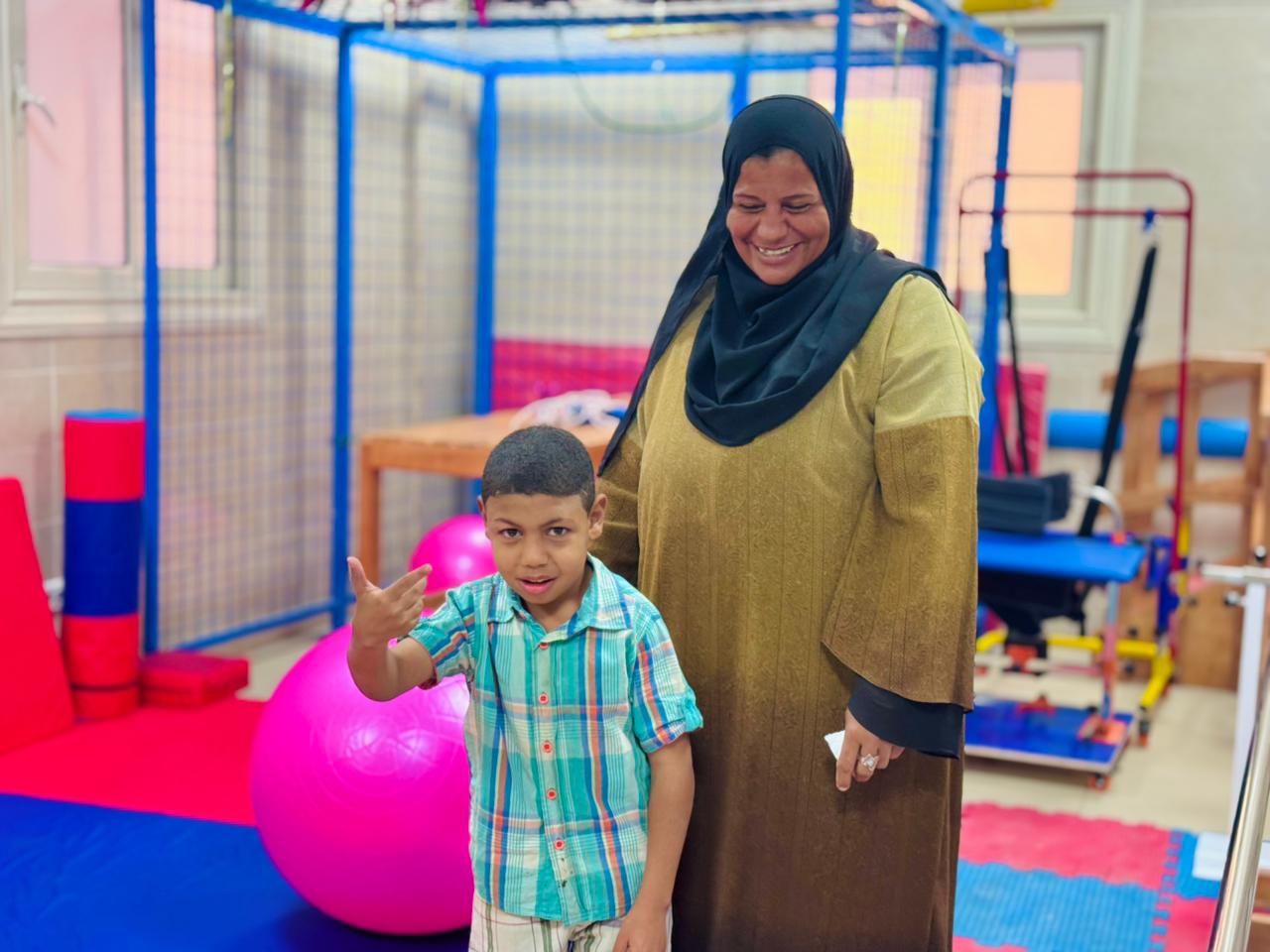 جمهور مركز رعاية الطفل بكوم امبو_1