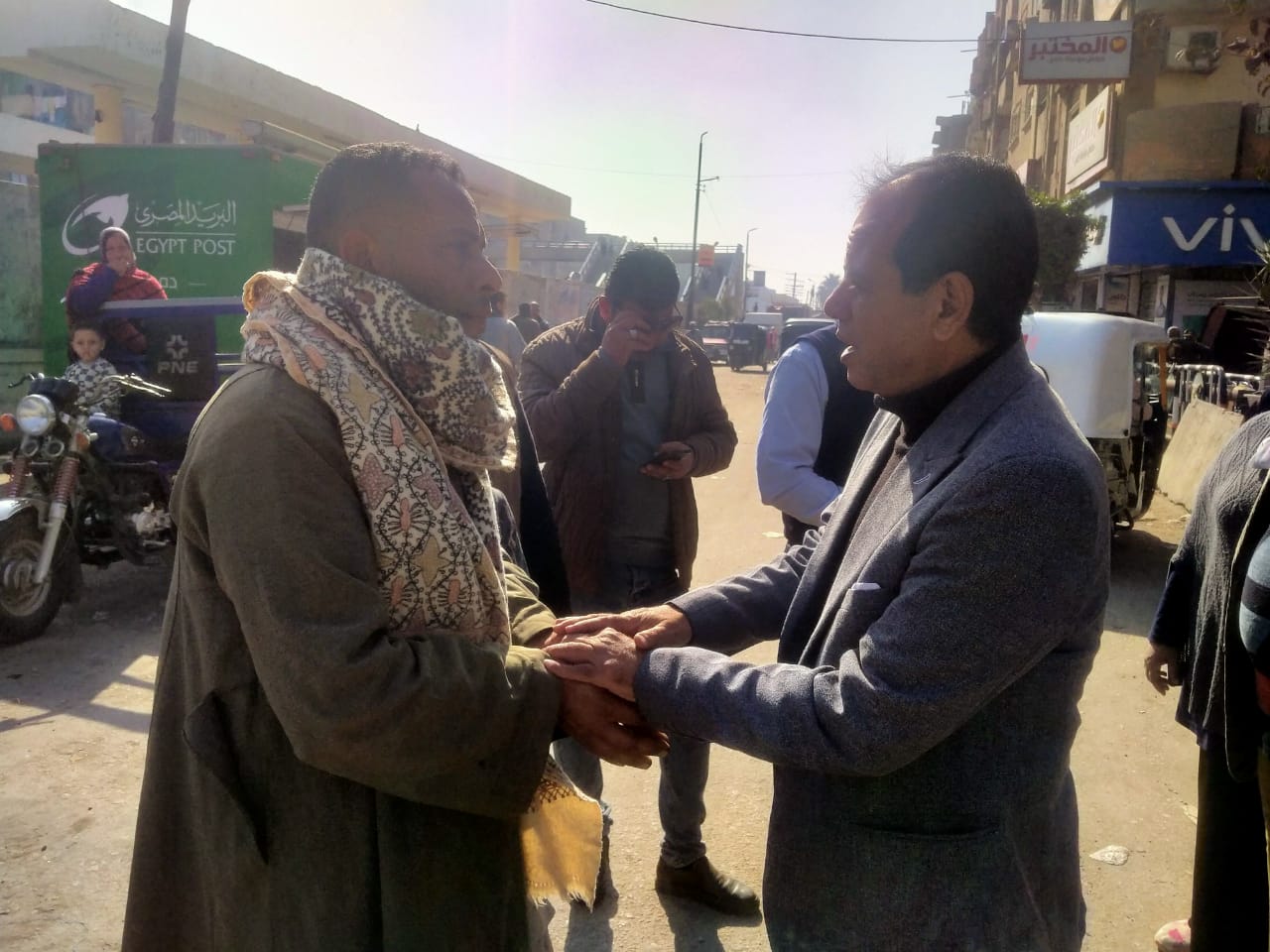 جولة ميدانية لرئيس مركز ومدينة العياط لمتابعة مستوى الخدمات (1)