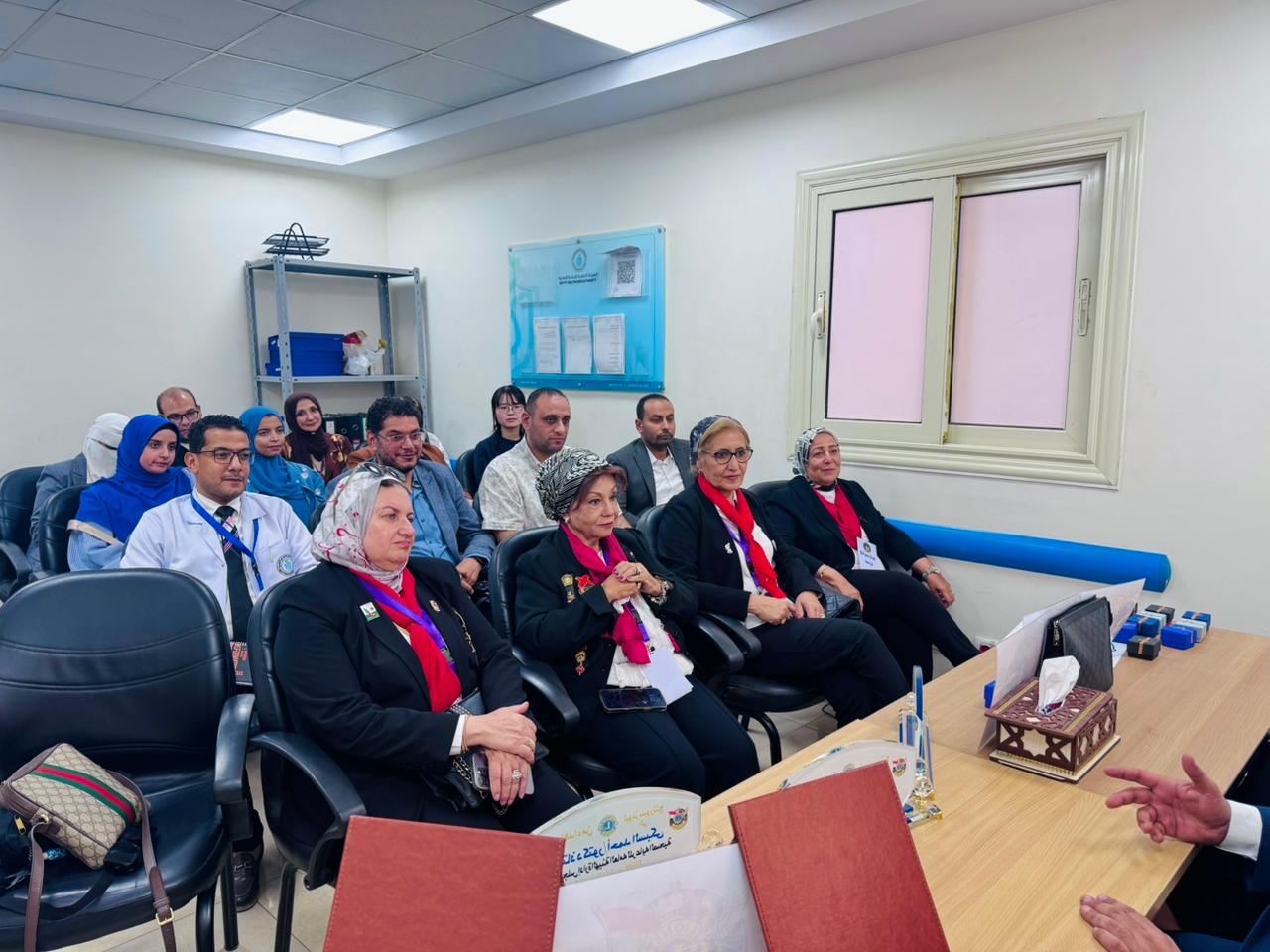 داخل مركز رعاية طفل كوم امبو