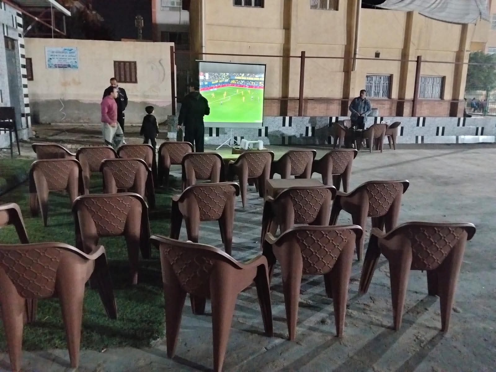 تجهيز الساحات