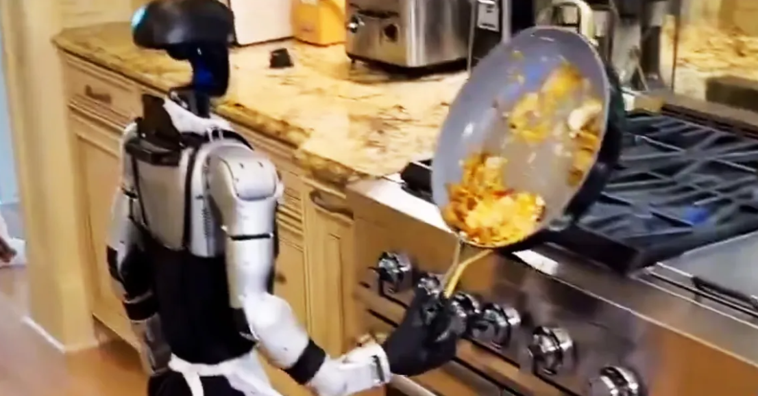 دلق الطعام على الارض