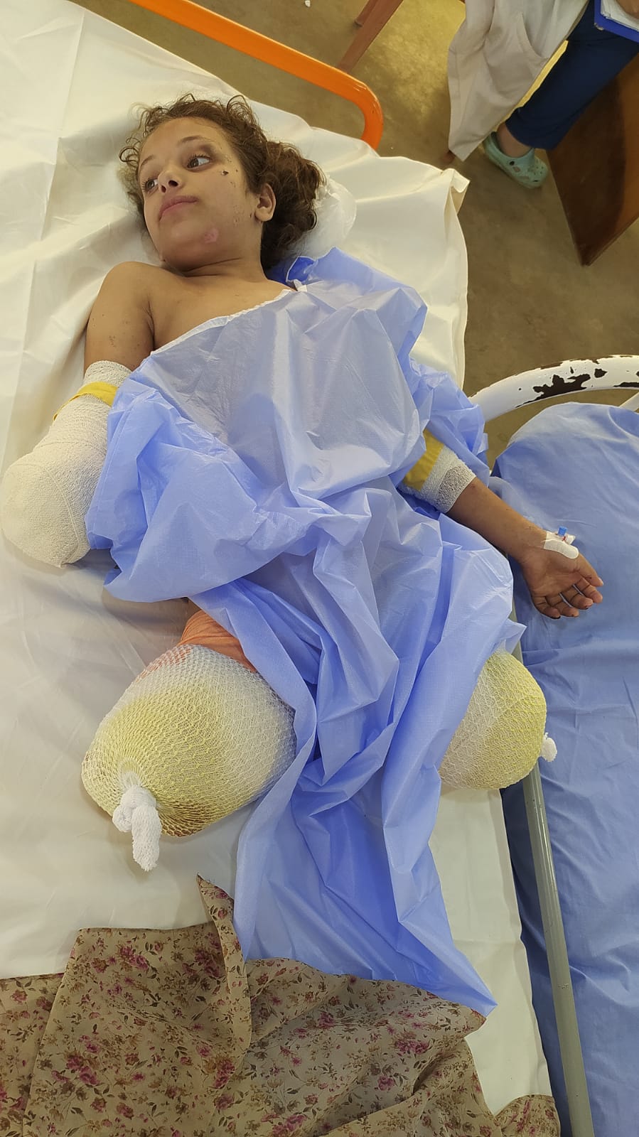 الطفلة نور فرج