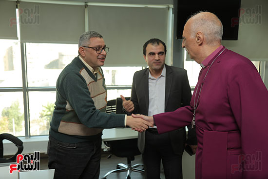 المطران سامى فوزى والكاتب الصحفى بهاء حبيب مساعد رئيس تحرير اليوم السابع المطران سامى فوزى والكاتب الصحفى بهاء حبيب مساعد رئيس تحرير اليوم السابع