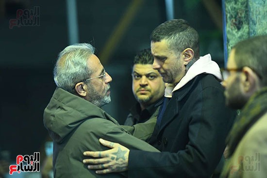 عزاء الفنانة سمية الالفي (6)