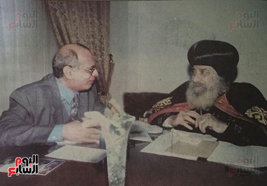جانب من حوارات فيكتور سلامة مع البابا شنودة