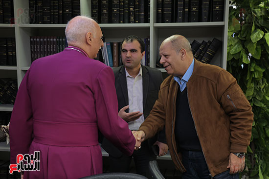 لقاء المطران سامى فوزى بالكاتب الصحفى سعيد الشحات مساعد رئيس تحرير اليوم السابع لقاء المطران سامى فوزى بالكاتب الصحفى سعيد الشحات مساعد رئيس تحرير اليوم السابع