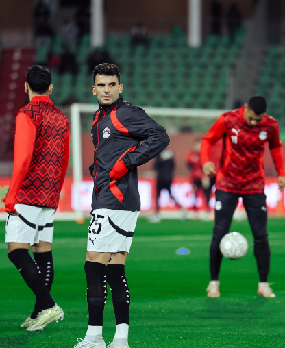 إحماءات منتخب مصر