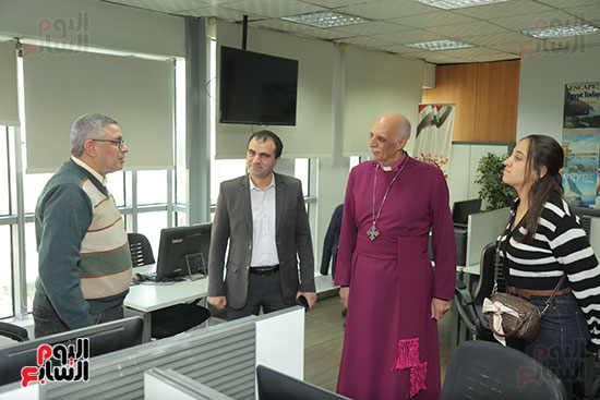 لقاء المطران سامى فوزى مع الكاتب الصحفى بهاء حبيب مساعد رئيس تحرير اليوم السابع لقاء المطران سامى فوزى مع الكاتب الصحفى بهاء حبيب مساعد رئيس تحرير اليوم السابع